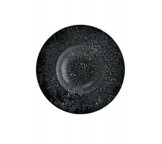 Тарелка глубокая круглая Bonna Cosmos COSBLBNC28CK 28 см черная
