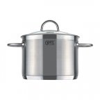 Кастрюля с крышкой Gipfel Signo GP-1360 16 см 2 л серебристая