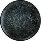Тарелка обеденная круглая Bonna Cosmos COSBLGRM25DZ 25 см черная