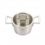 Кастрюля Gipfel Genesis GP-1254 20 см 2.8 л серебристая