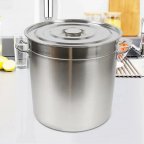 Кастрюля с крышкой Bohmann BH-3130-20 20 л 30 см серебристая