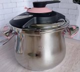 Кастрюля-скороварка OMS 5034G-22-Pink 7 л 22 см розовая