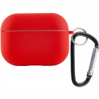 Силиконовый футляр с микрофиброй для наушников Airpods Pro