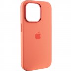Чехол Silicone Case Metal Buttons (AA) для Apple iPhone 13 Pro (6.1")