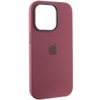 Чехол Silicone Case Metal Buttons (AA) для Apple iPhone 13 Pro (6.1")