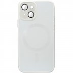 Чехол TPU+Glass Sapphire Midnight with MagSafe для Apple iPhone 14 (6.1")