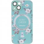 TPU+PC чехол Secret Garden with MagSafe для Apple iPhone 14 (6.1")