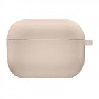 Силиконовый футляр с микрофиброй для наушников Airpods 3