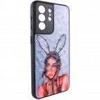 TPU+PC чехол Prisma Ladies для Samsung Galaxy S22 Ultra