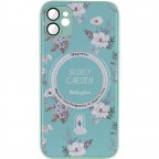 TPU+PC чехол Secret Garden with MagSafe для Apple iPhone 12 (6.1")