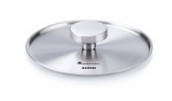 Крышка стеклянная MasterPro By alessi BGMP-2221 20 см серая