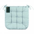 Подушка на стул квадратная Ardesto Oliver ART-02-OT 40х40 см бирюзовая
