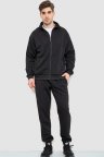 Спорт костюм мужской на флисе, цвет черный, 244R967
