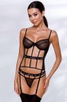 Корсет Passion Kyouka corset Чорний L/XL