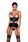 Корсет Passion JANNIES CORSET Чорний L/XL