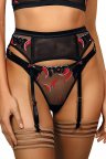 Пояс для панчох Ewa Bien Hot C606 Чорний S