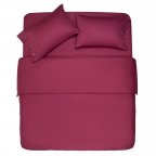 Простынь Ardesto Mix MatСh ART1824FSR 180х240 см бордовая