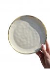 Тарелка десертная Декор Керамика Cappuccino Gold КГ-210 21 см