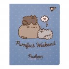 Блокнот на спирали в клетку А5 YES Pusheen 151881 50 листов