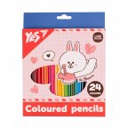 Набор цветных карандашей YES Line Friends Cony 290742 24 цвета
