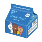 Бумага для записей YES Tetra Pak Line Friends 170318 200 листов