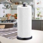 Держатель для бумажных полотенец Maestro MR-1033-BLAСK 34.5х15 см черный