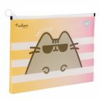 Папка-конверт на молнии A4 YES Pusheen 492031 24х32х2.5 см