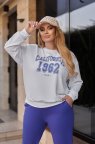 Женский спортивный костюм двухцветный "Mason" 50/52, Фиолетовый