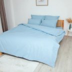 Постельное белье семейное ТЕП Happy Sleep Афини 2-03797-27890 150х215х2 см голубое