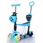 Самокат I-Trike 5в1 Maxi JR3-026-C-BL голубой