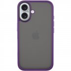 TPU+PC чехол Metal Buttons для Apple iPhone 16 (6.1")