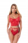 Комплект бюстьє та стрінги ANAIS Kaia Червоний L/XL