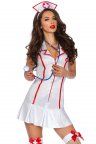 Костюм медсестри Leg Avenue Head Nurse Білий XL