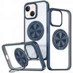 TPU+PC чехол Metal Ring with MagSafe для Apple iPhone 15 (6.1")