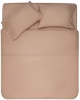 Постельное белье полуторное Ardesto Mix MatСh ART1622SI 180х240 см бежевая