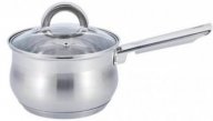 Ковш с крышкой Benson BN-226 1.8 л 16 см серебристый