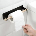 Держатель подвесной для полотенец 14560 6х23.4х26 см черный