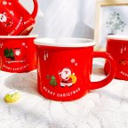 Кружка новогодняя Merry Christmas 3 14596 350 мл красная