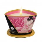 Массажная свеча с афродизиаками Shunga Massage Candle (170 мл), Rose Petals