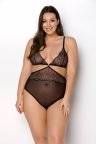 Красивий боді Passion AMBERLY BODY, Чорний, 4XL, 5XL, 4XL/5XL