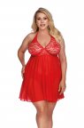Сексуальна сорочка Anais Luxury Lingerie Pandora, Червоний, 3XL, 4XL, 3XL/4XL