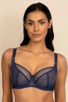 Бюстгальтер з м'якою чашкою Ewa Bien Pryma B161 Темно-синій 90E