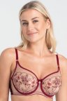 Бюстгальтер з м'якою чашкою Samanta Adelina A143 Рубіновий 80G