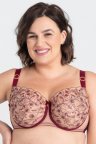 Бюстгальтер із м'якою чашкою Samanta Adelina A922 Рубіновий 80G