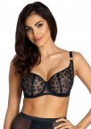 М'який бюстгальтер балконет Ewa Bien Almas B138, Чорний, 70D, 70D
