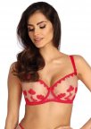Бюстгальтер балконет с мягкой чашкой Ewa Bien Sento B139, Червоний, 85C, 85C