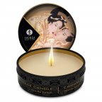Масажна свічка з афродизіаками Shunga Mini Massage Candle (30 мл), Ваніль