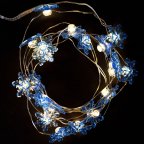 Светодиодная гирлянда YES Снежинки 801212 20 LED 2.2 м