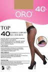 Колготки із заниженою талією ORO Top 40 den, Темно-тілесний, 2, 2