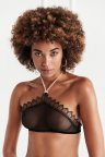 Бюстгальтер Bracli Kyoto Halter Top Чорний M